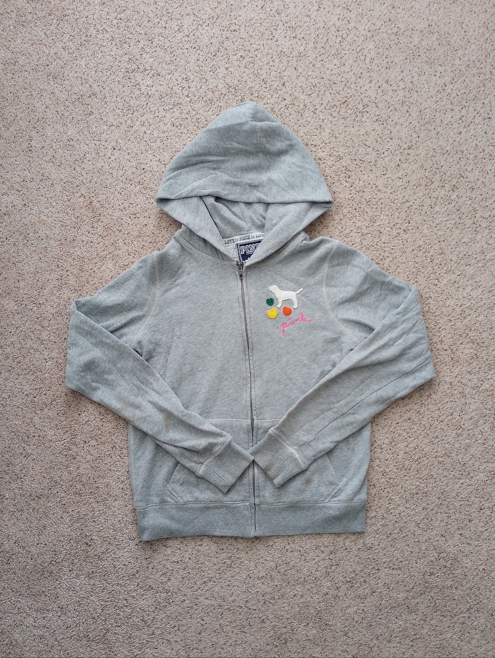 Y2K Pink Victoria's Secret Hoodie
